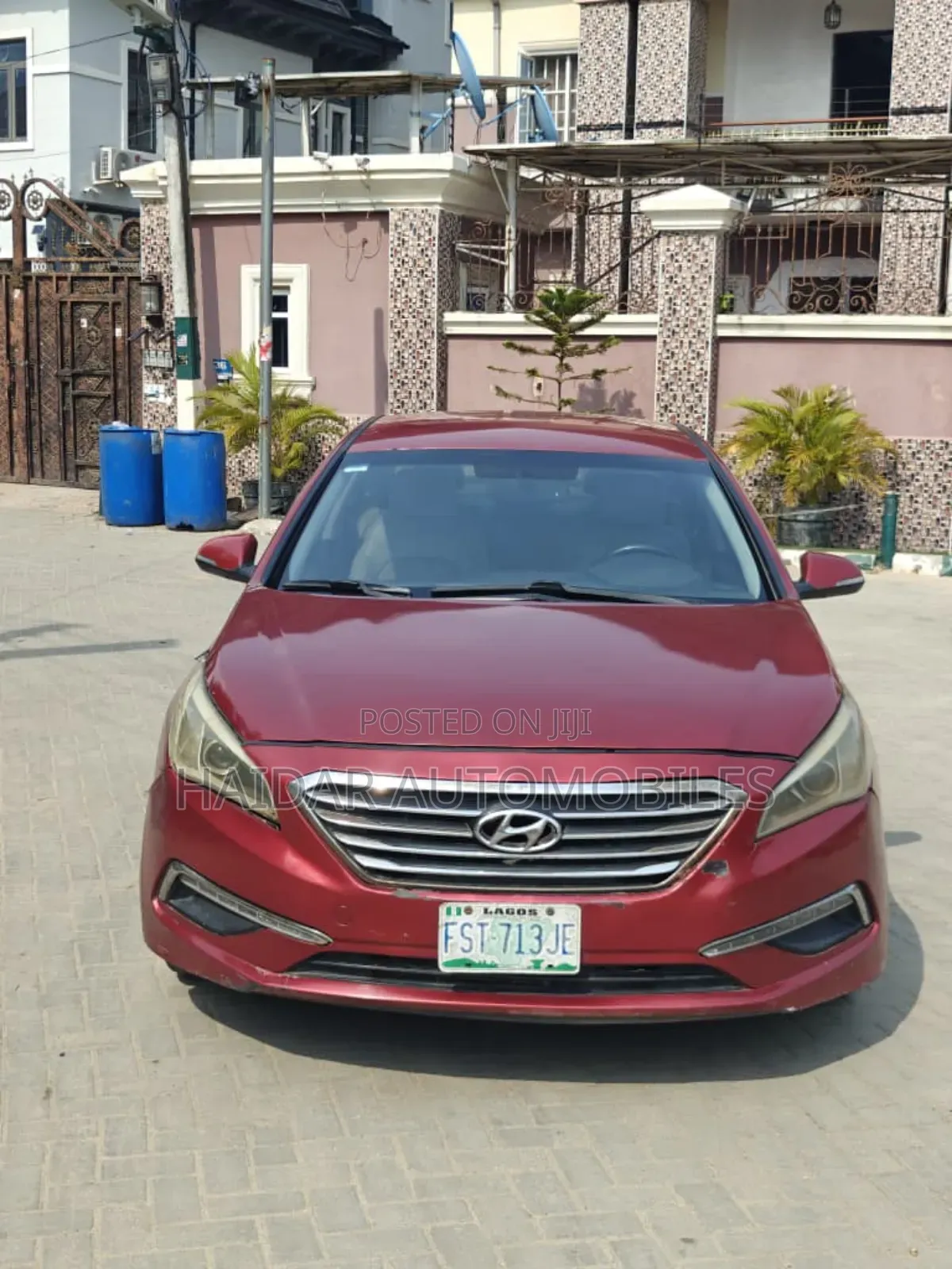 Hyundai Sonata Sport 4dr Sedan (2.4L 4cyl 6A) 2015 Maroon