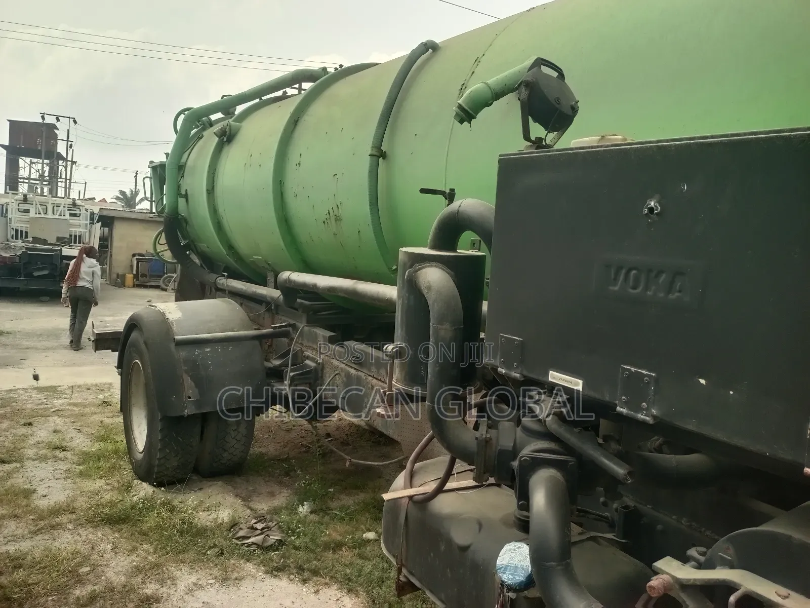 Volvo Fl6 Sewage Truck 6 Tyres (Foreign Used)