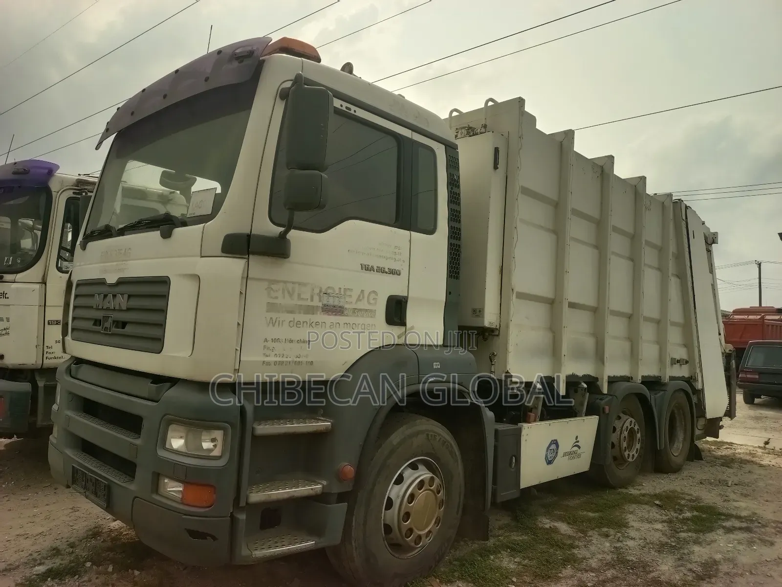 Man Diesel Refuse Compactor Truck 8 Tyres (Tokunbo)