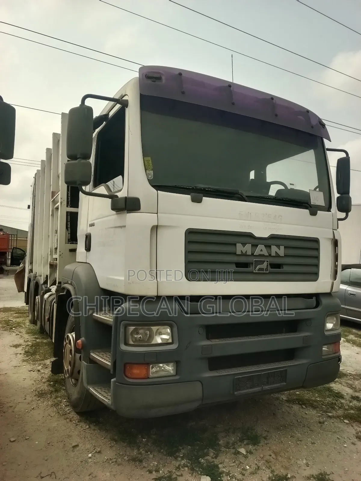 Man Diesel Refuse Compactor Truck 8 Tyres (Tokunbo)