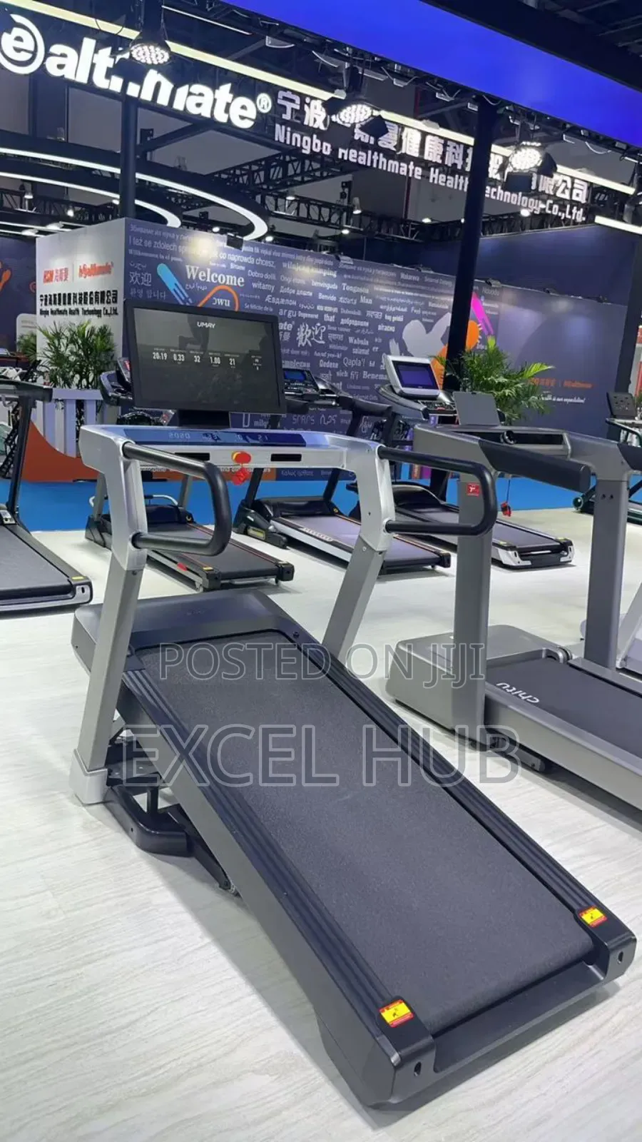 5hp Treadmill With Led Screen