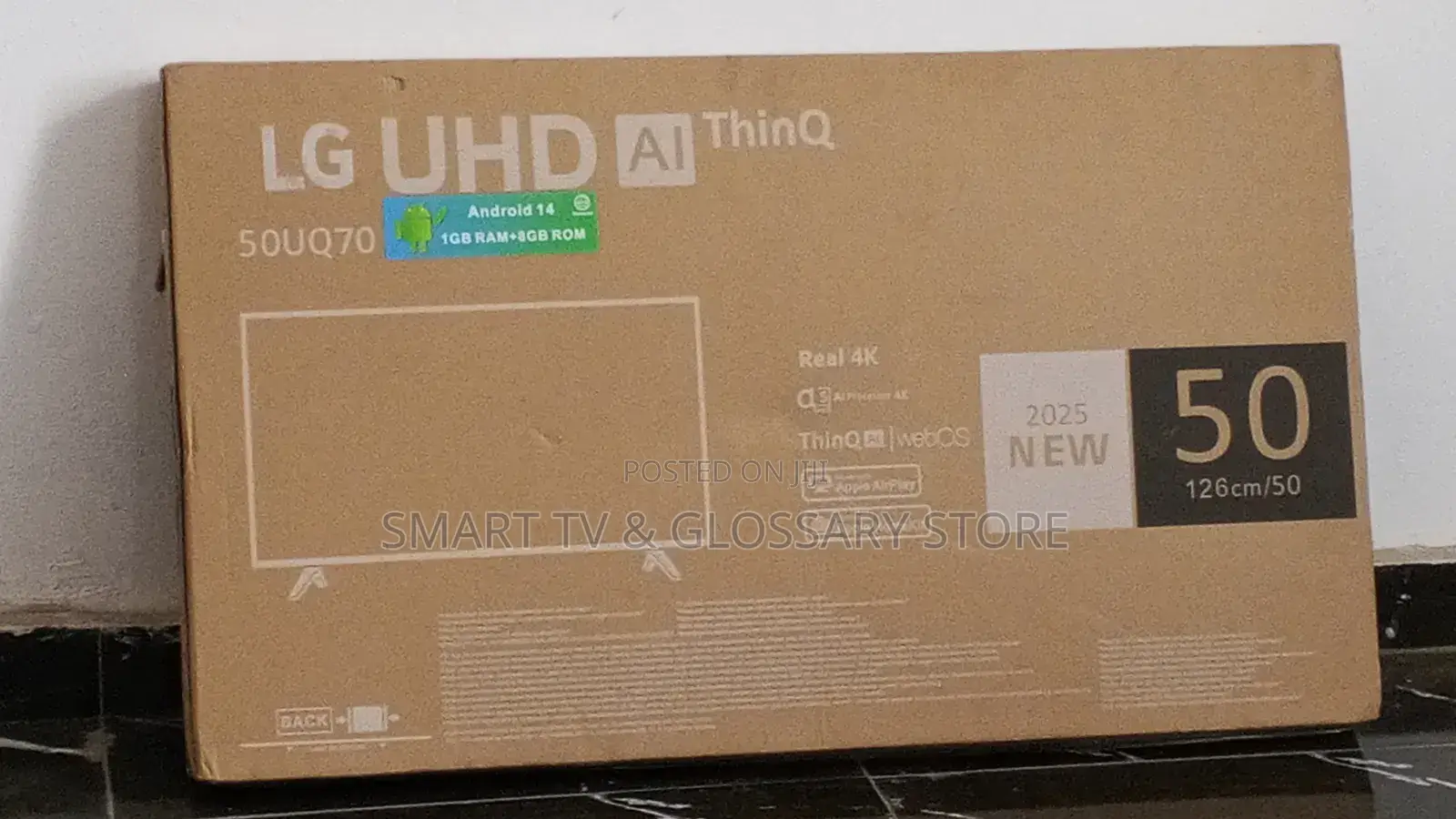 50 Inches Lg Smart With Ai Thinq, Apple Homekit