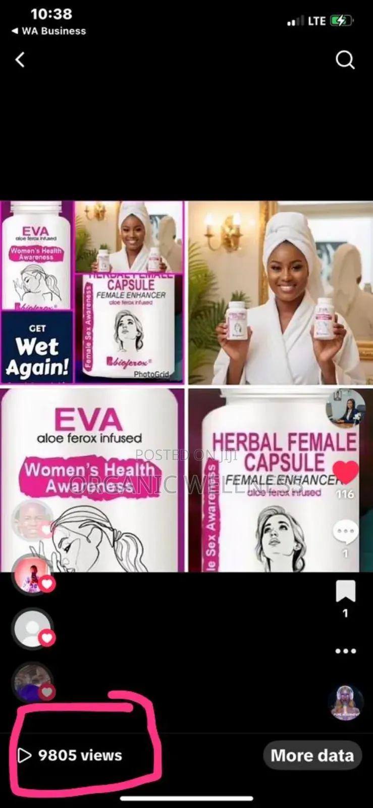 Biofeox Product That Women Back Flower Age