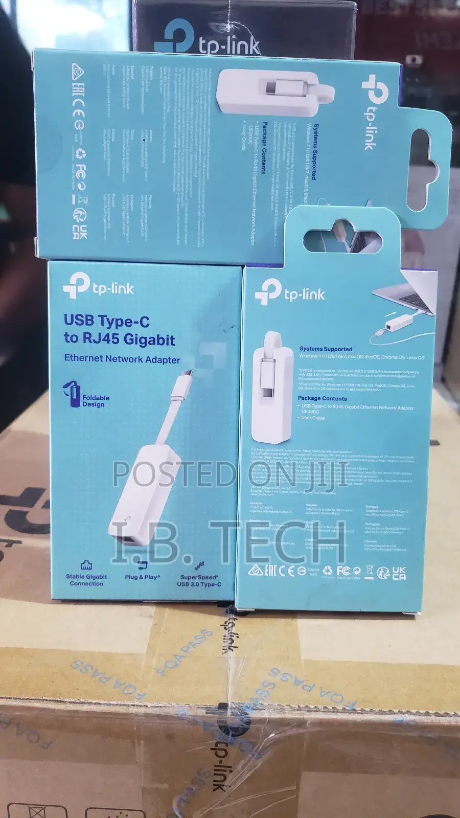 Tp-Link Usb Type-C to Rj45 Gigabit Network Adapter