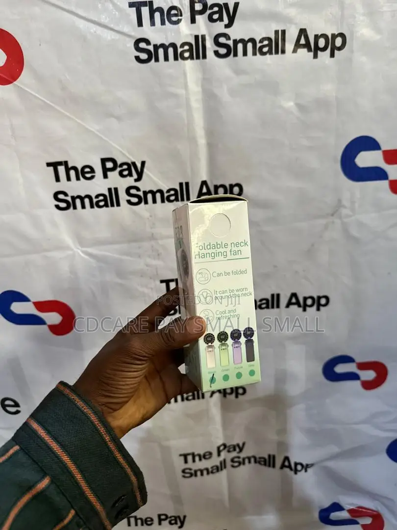 Pay Small Small Sx Foldable Neck Hanging Fan On Cdcare.App