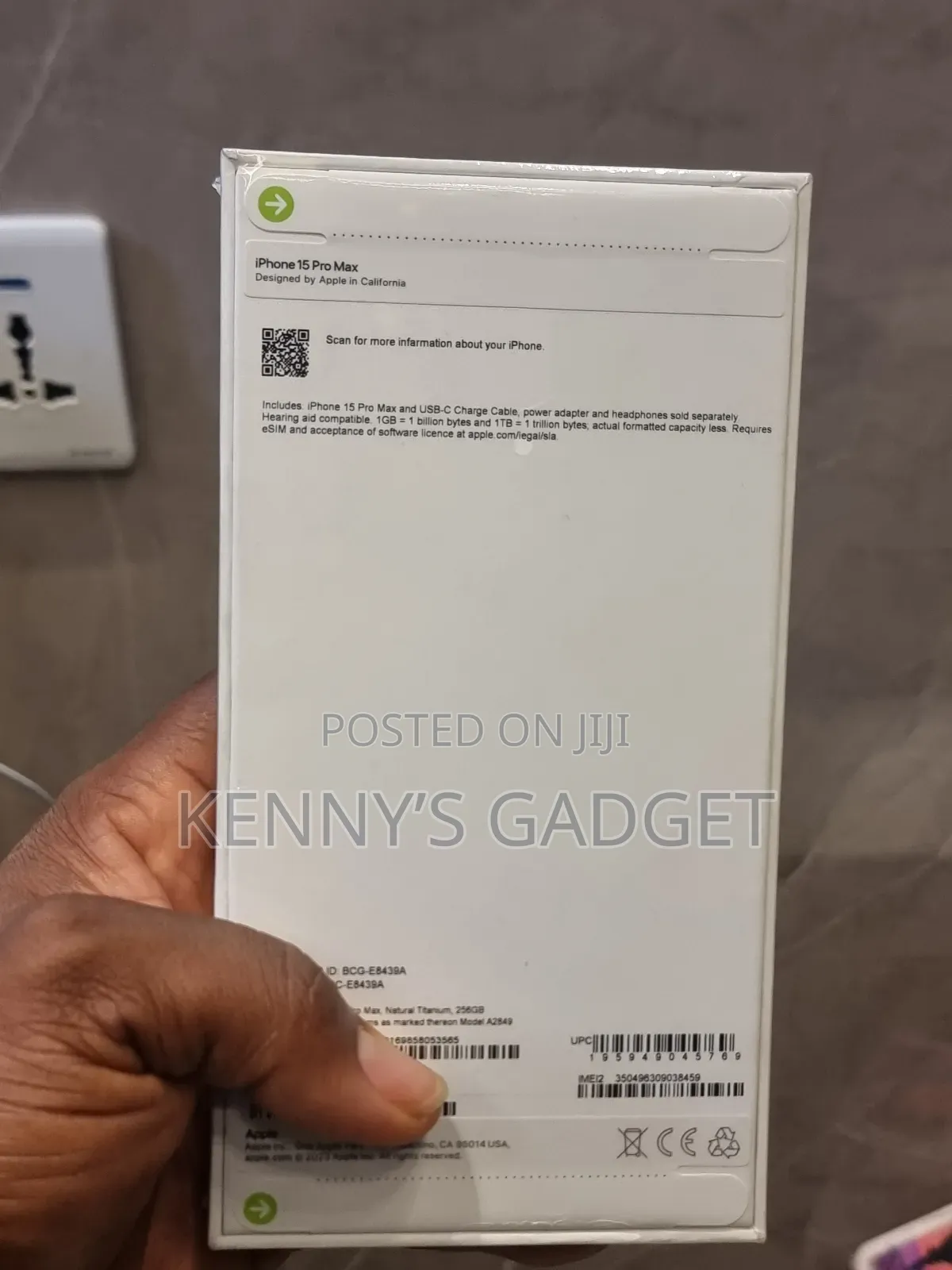 New Apple iPhone 15 Pro Max 256 GB Blue