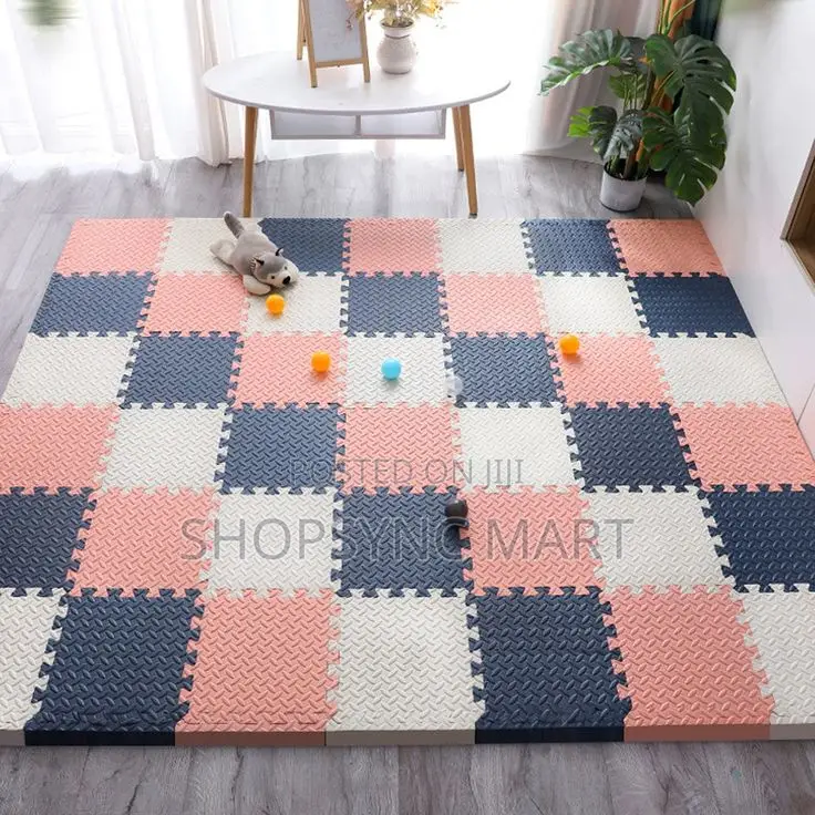 Diy Washable Carpet Tiles Non-Slip 12pcs Set