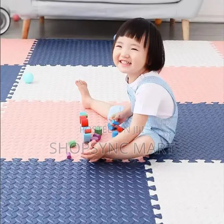 Diy Washable Carpet Tiles Non-Slip 12pcs Set