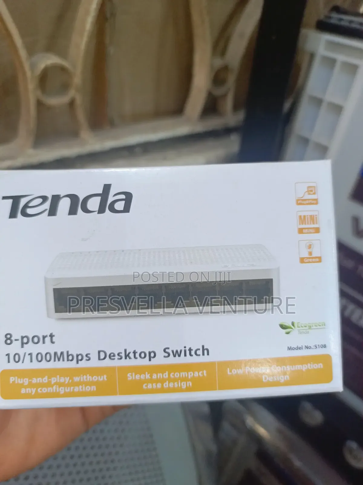 Tenda 8port 10/100mbps Desktop Switch