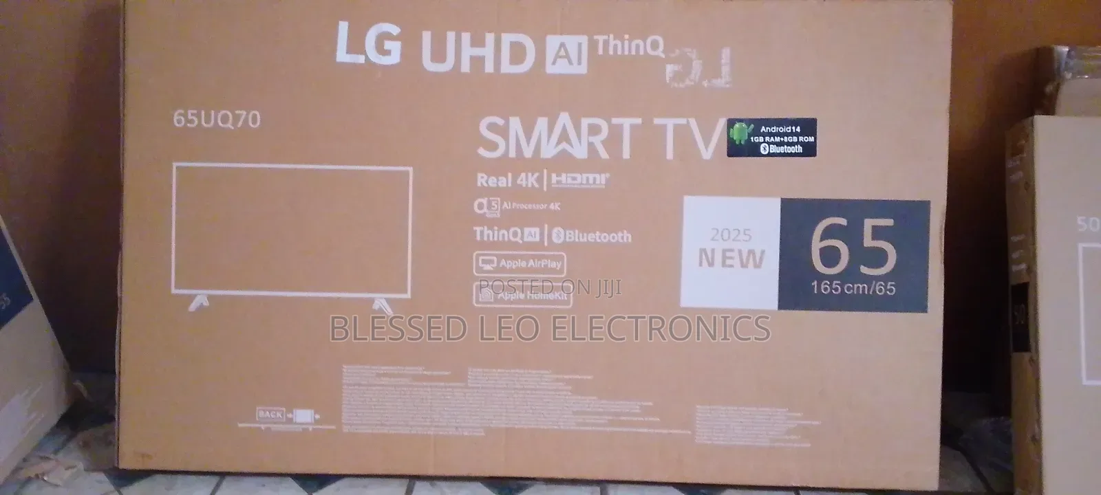 65 Inches With Vibrant Colored Cloud