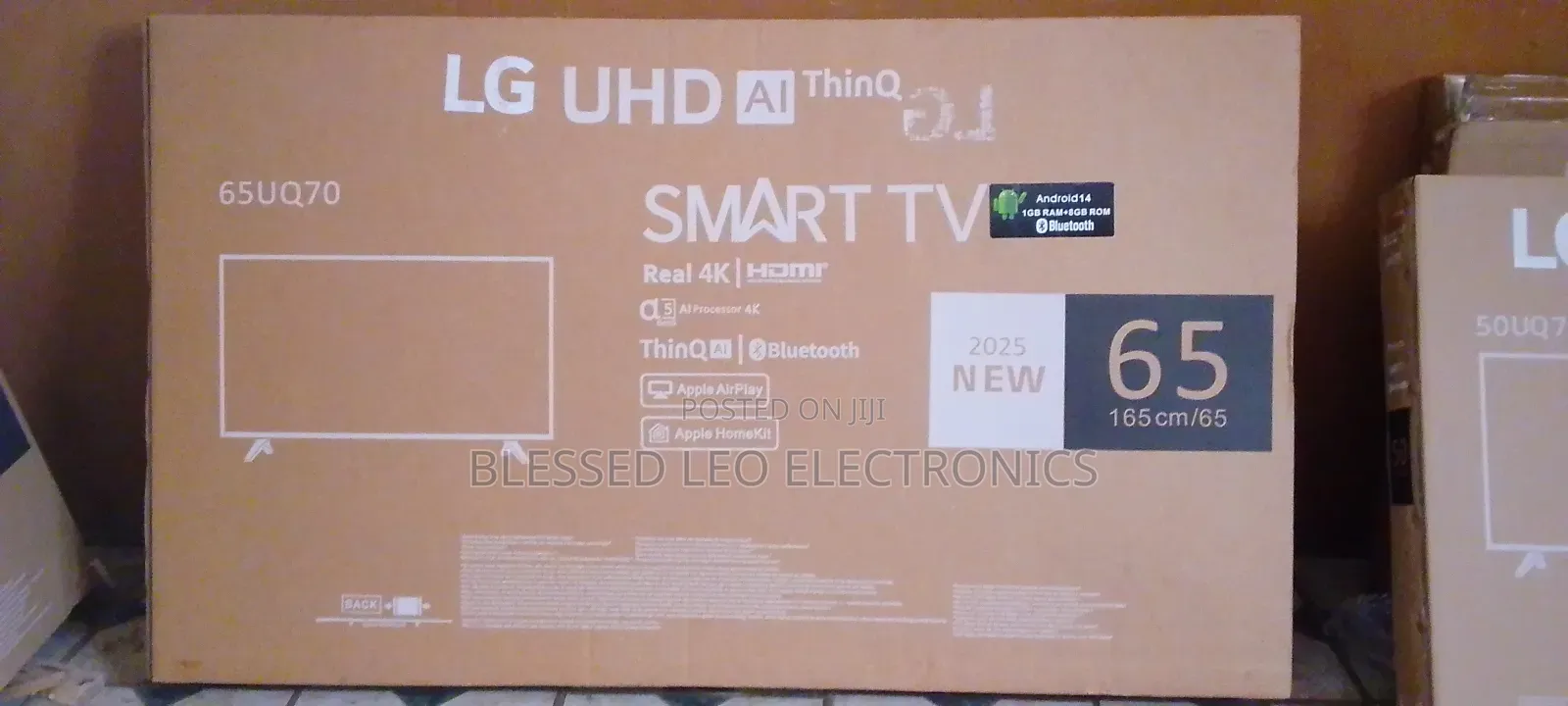 65 Inches With Google Map Tv