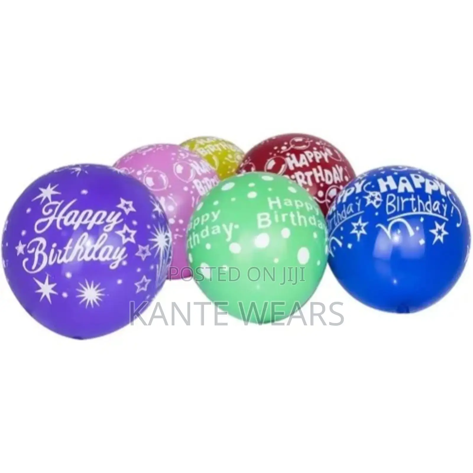 Happy Birthday Party Balloons - 100pieces
