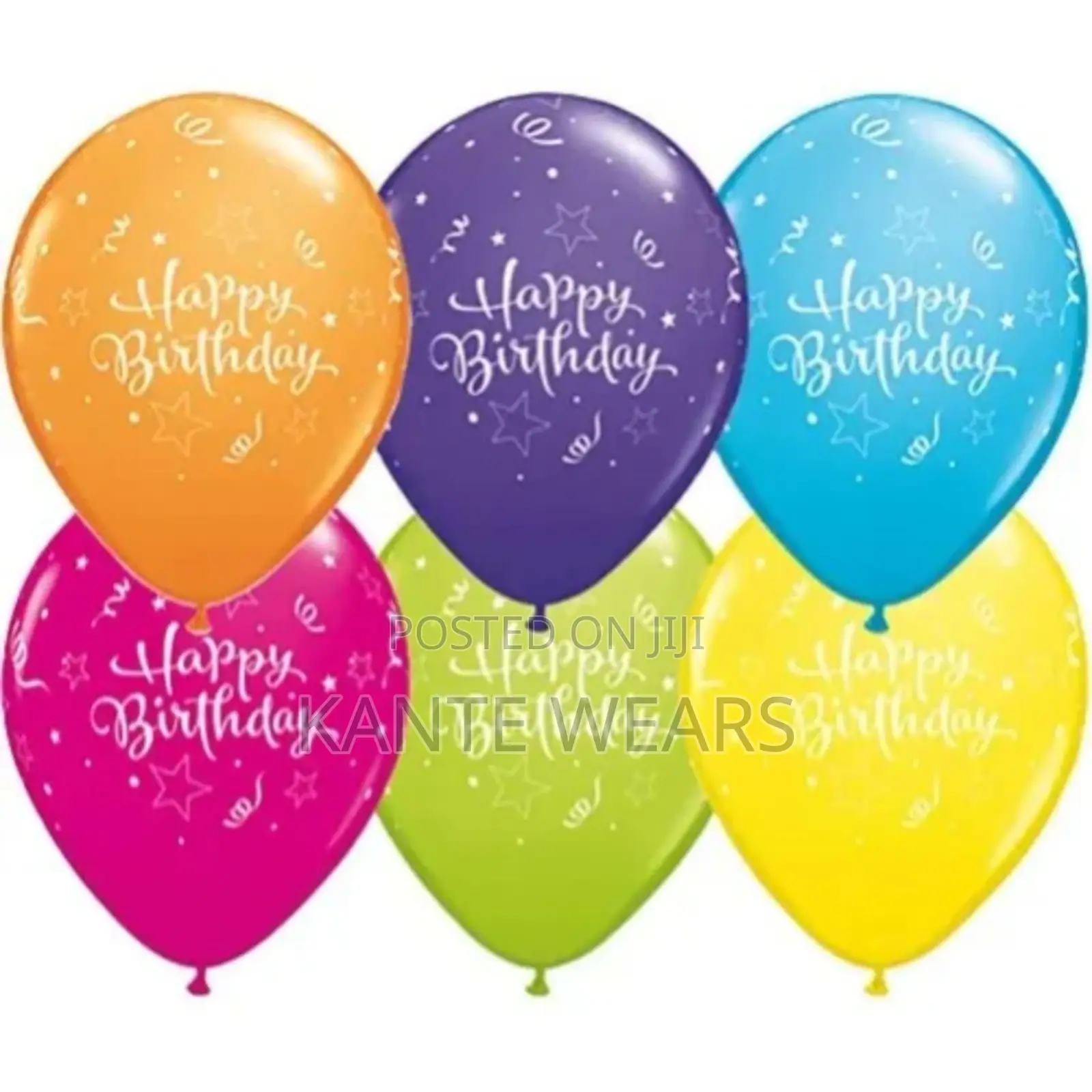 Happy Birthday Party Balloons - 100pieces