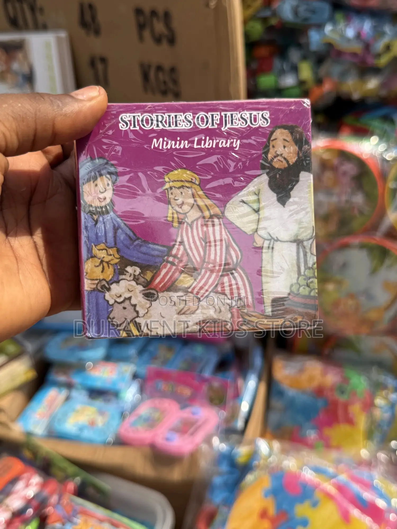 6 in 1 Mini Library Bedtime, Fairy Tale and Bible Stories Book