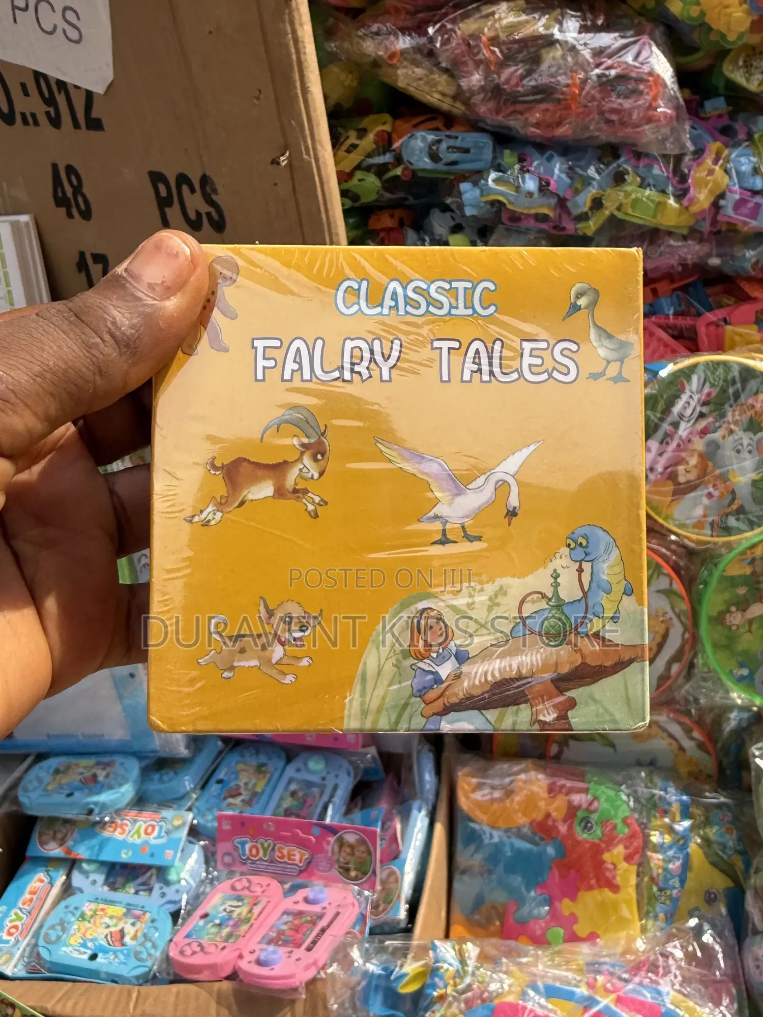 6 in 1 Mini Library Bedtime, Fairy Tale and Bible Stories Book