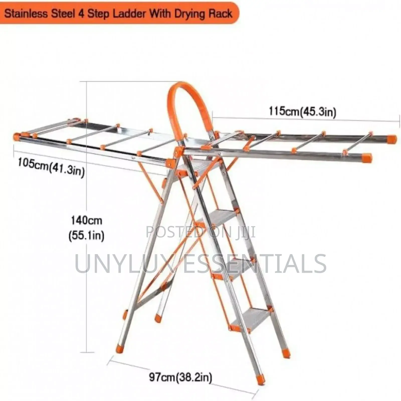 Stainless Ladder and Clothes Hanger