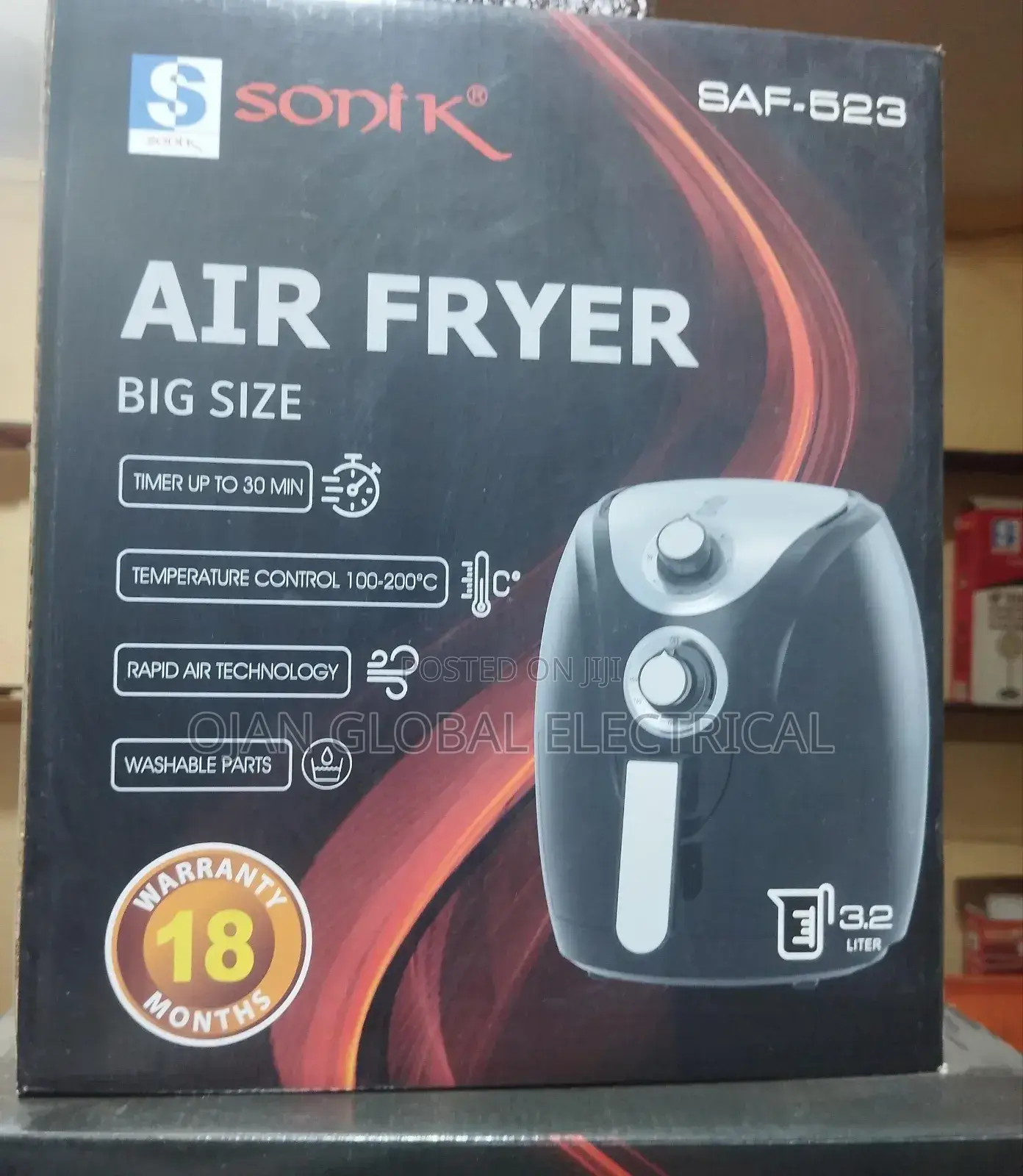 Sonik Air Fryer Big Size