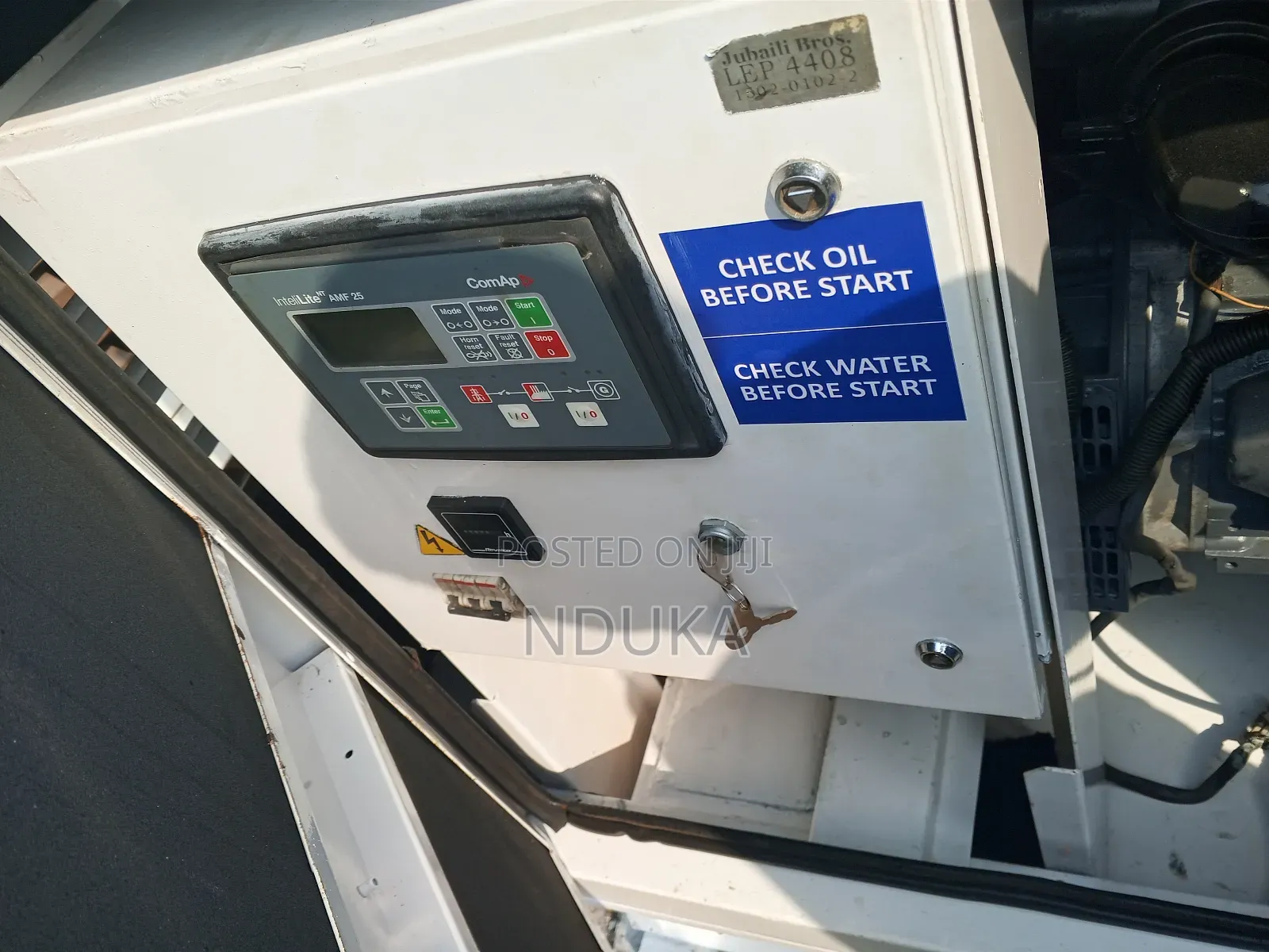 Lister Peter Generator 17.5kva Uk Standard Test and Trusted