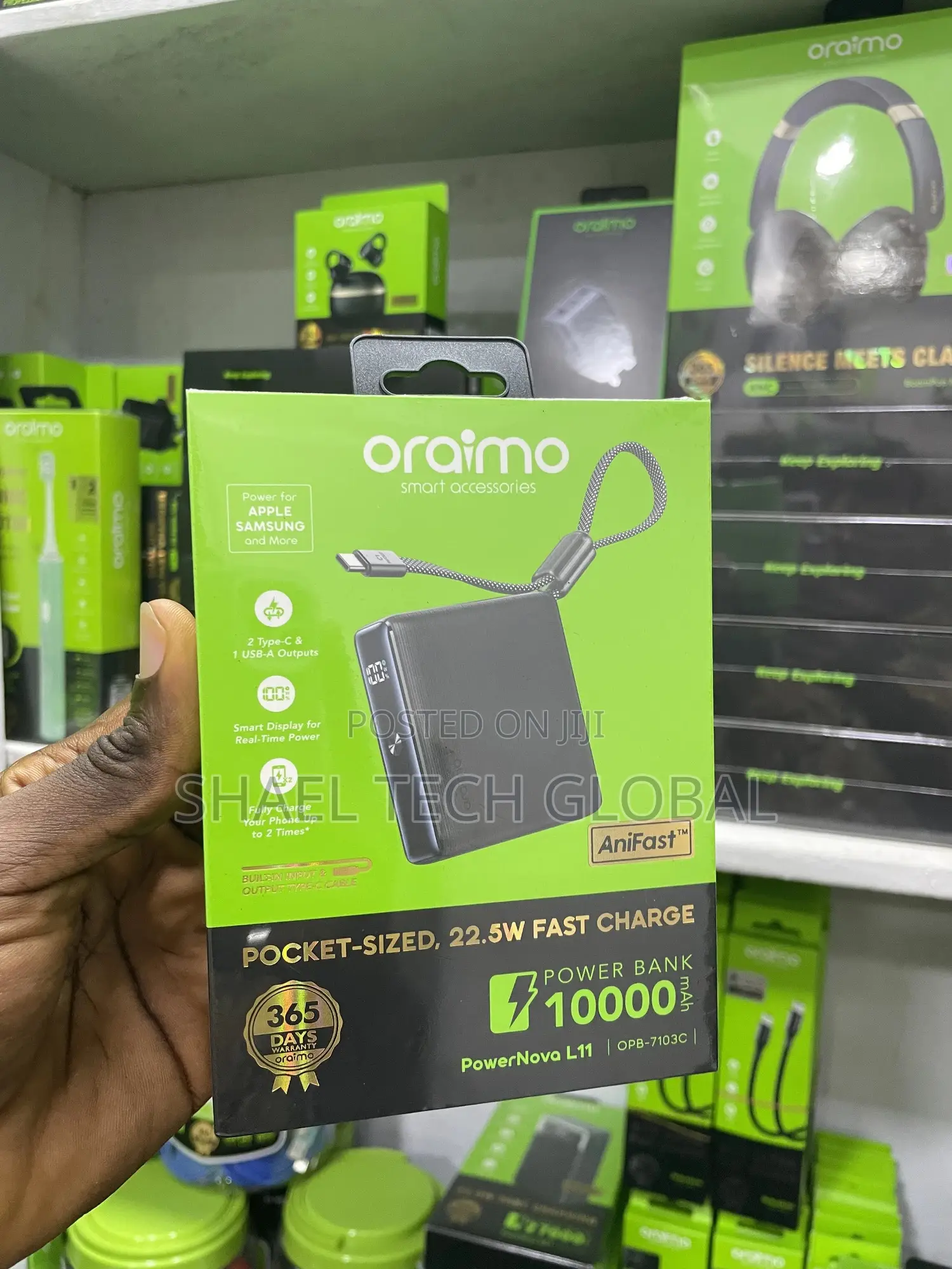 Oraimo Powerbank 10000 7103c