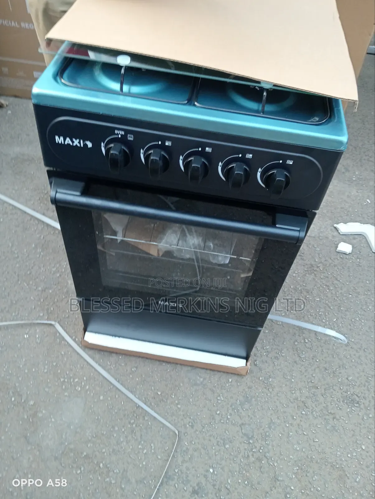 Maxi Gas Cooker 4 Burners All Gas