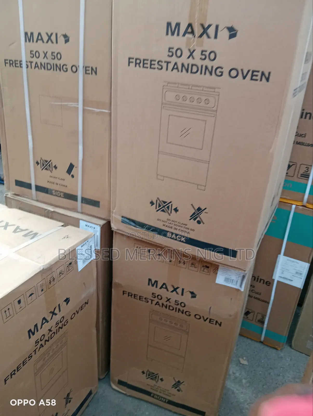 Maxi Gas Cooker 4 Burners All Gas