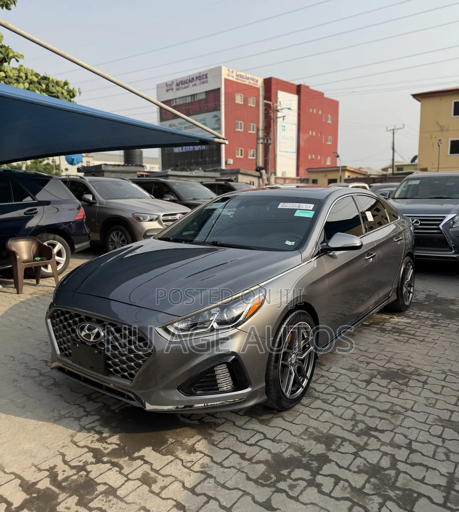 Hyundai Sonata Sport Plus 2018 Gray
