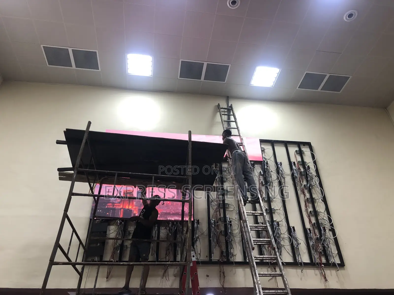 P2, P2.5 P3, P4 Indoor Outdoor Church Led Screen at Ojota
