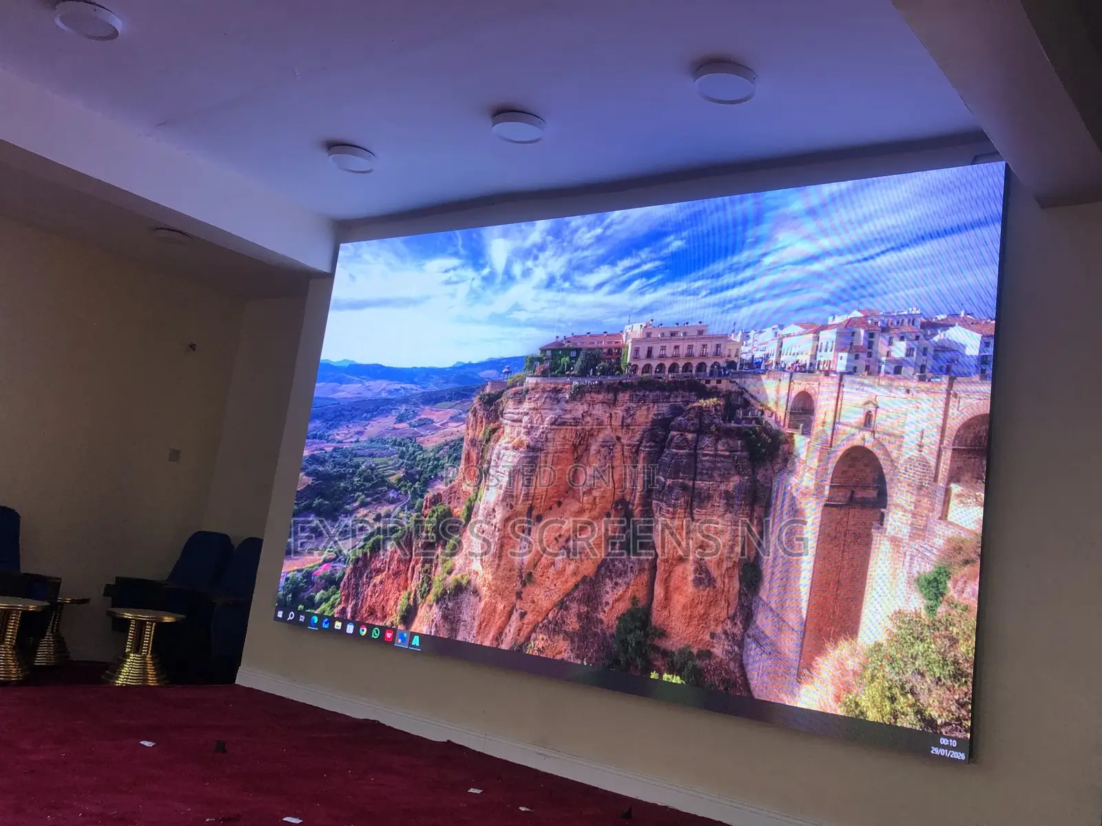 P2, P2.5 P3, P4 Indoor Outdoor Church Led Screen at Ojota