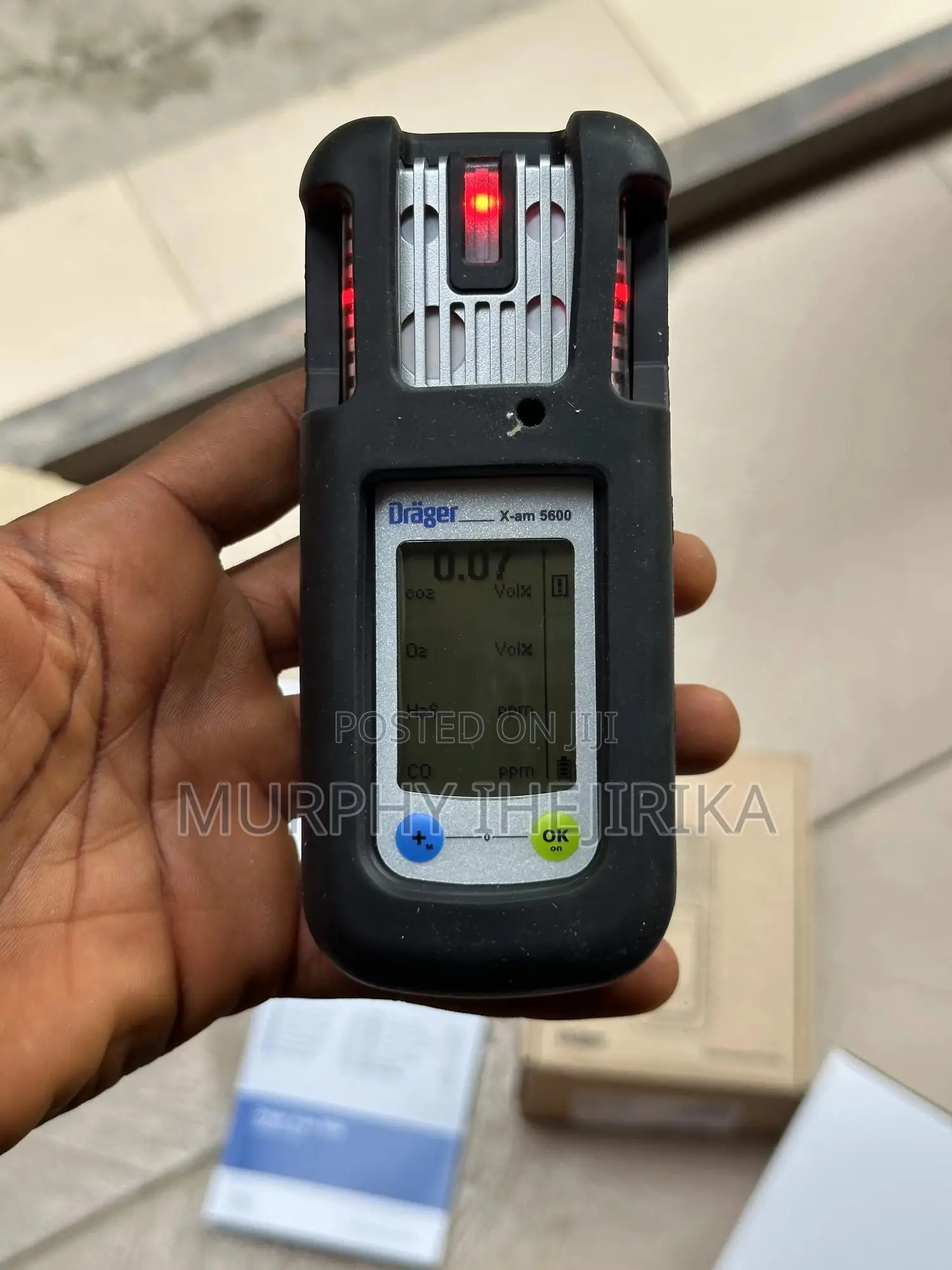 Drager X-am 5600 Co2/O2/Co/H2s