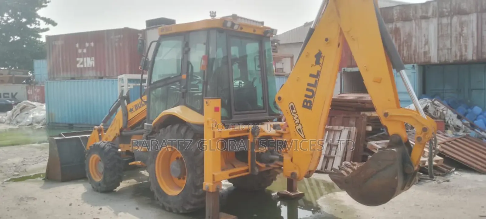 Bull Backhoe Machine 100ph