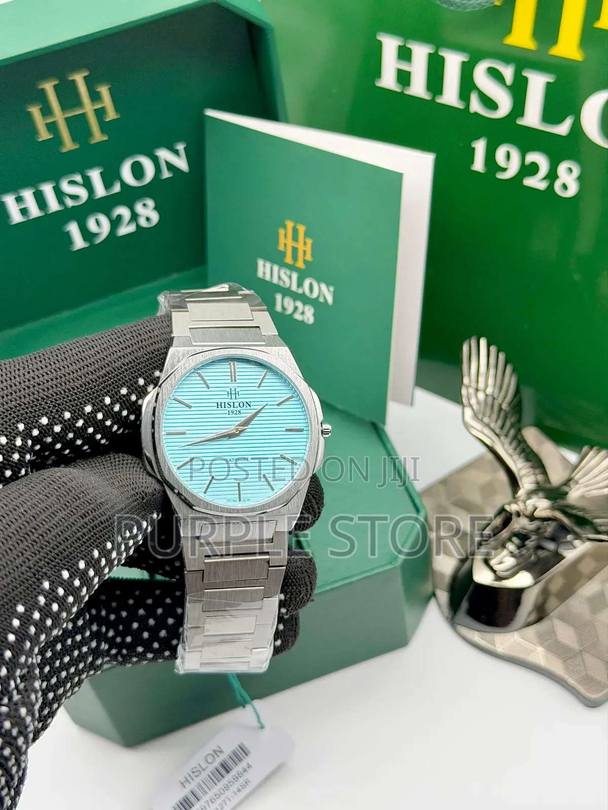 Hislon Steel Quality Watches Flat Watch