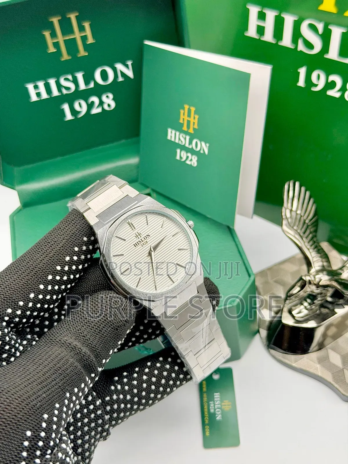 Hislon Steel Quality Watches Flat Watch