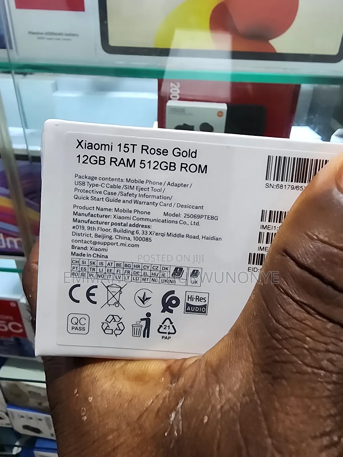 New Xiaomi 15T 512 GB Black
