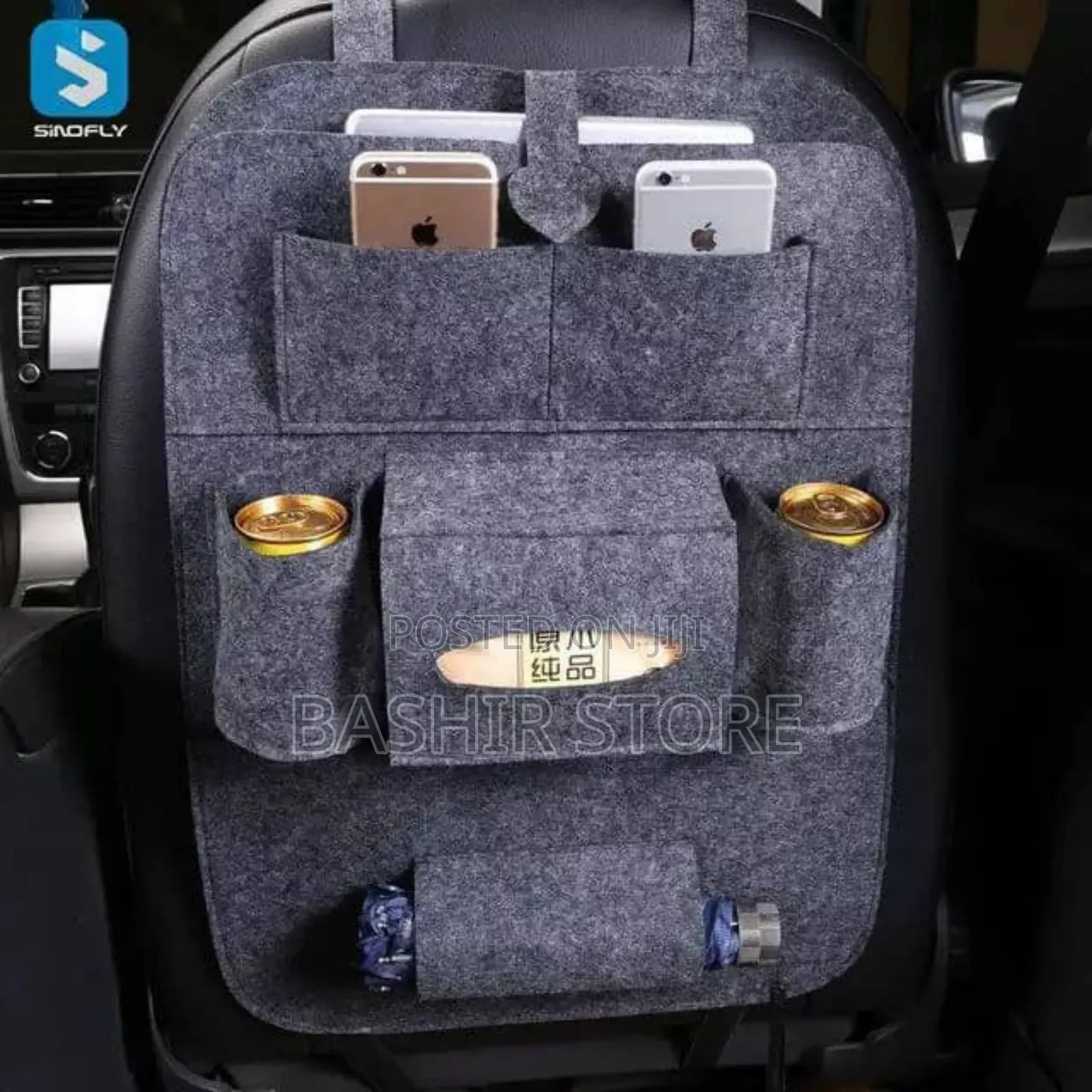 Sinofly Felt Car Seat Back Organizer.