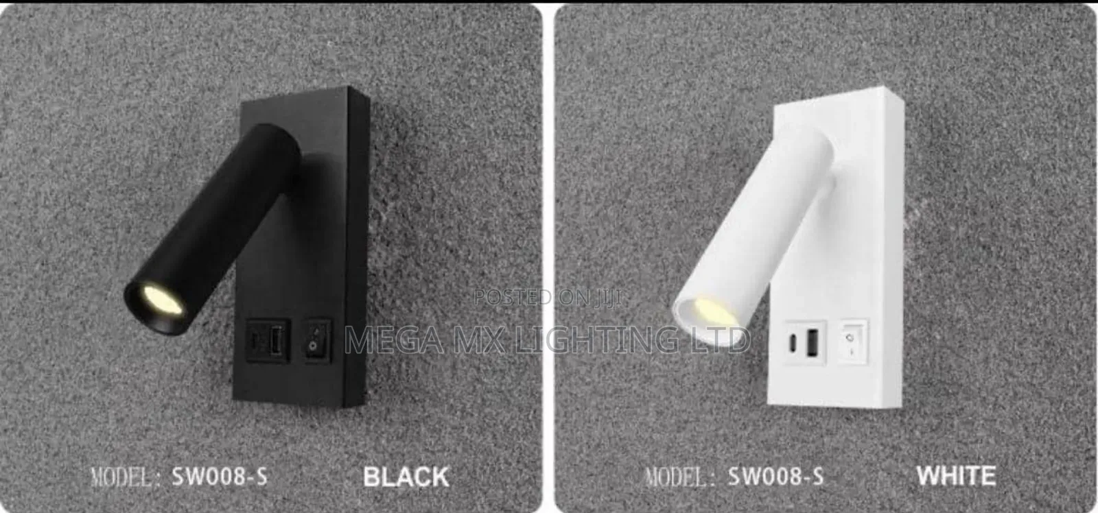 Flexible Bedside Wall Lamp Light With Usb Port