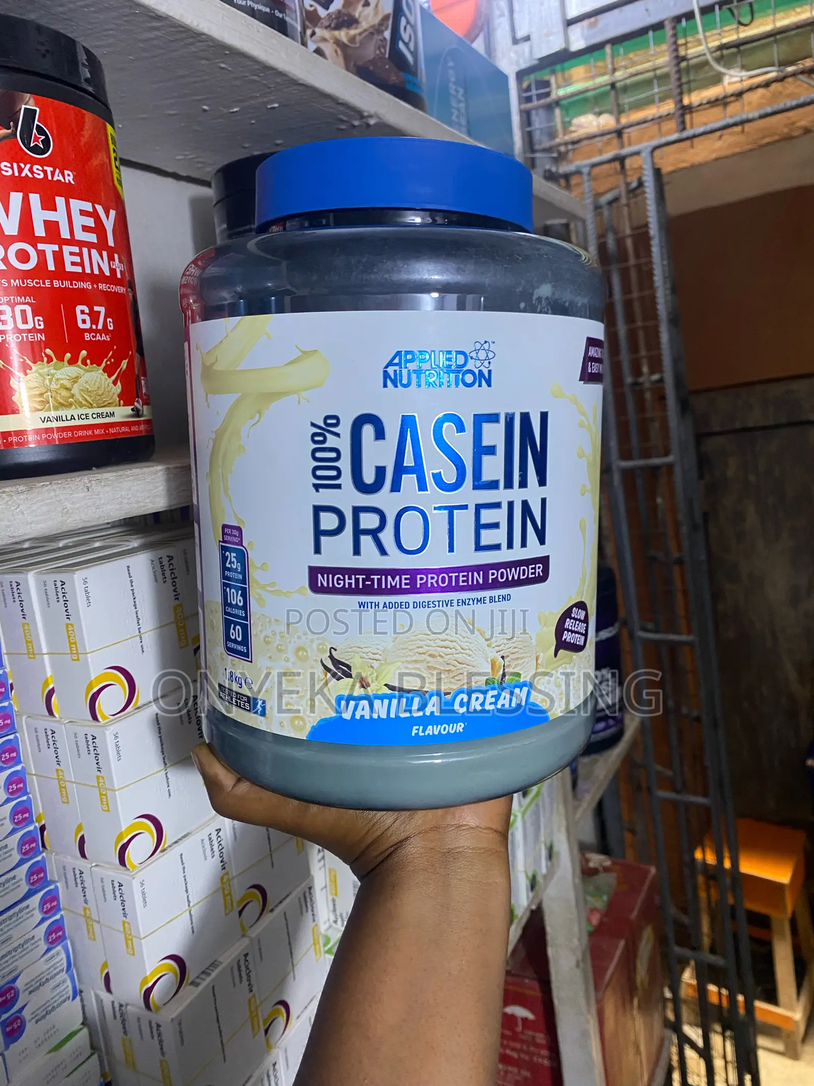 Applied Nutrition 100% Casein Protein – Night-Time Protein Powder