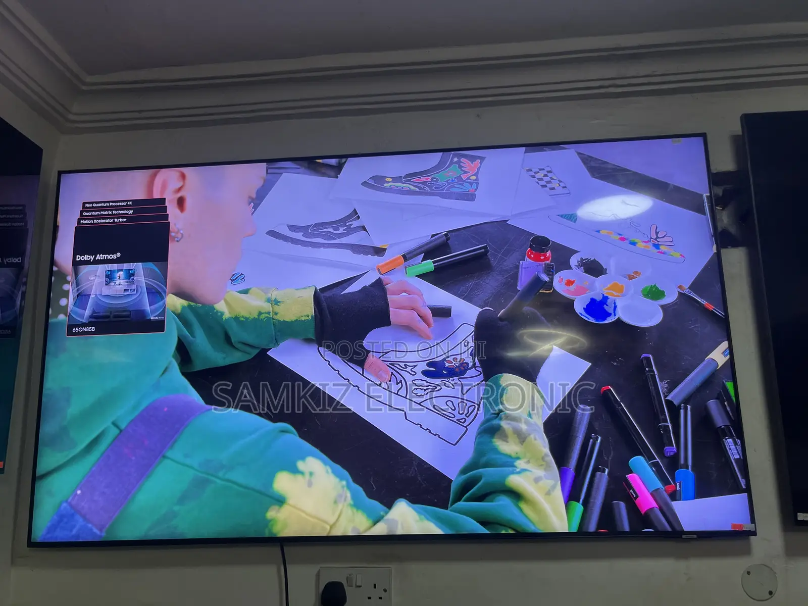 65 Inch Samsung Qn85b Neo Qled Smart Tv (2022) Latest Model