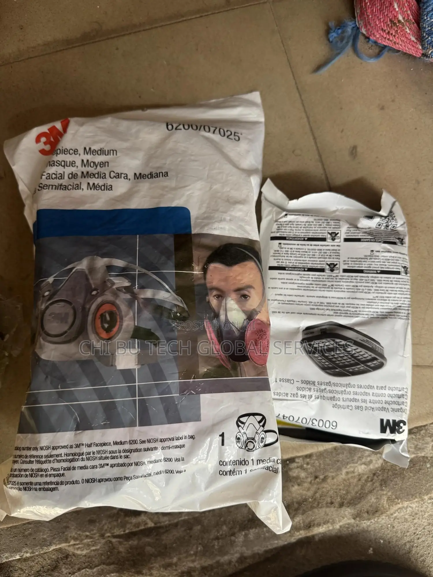 3m Reusable Half Face Piece Respirator