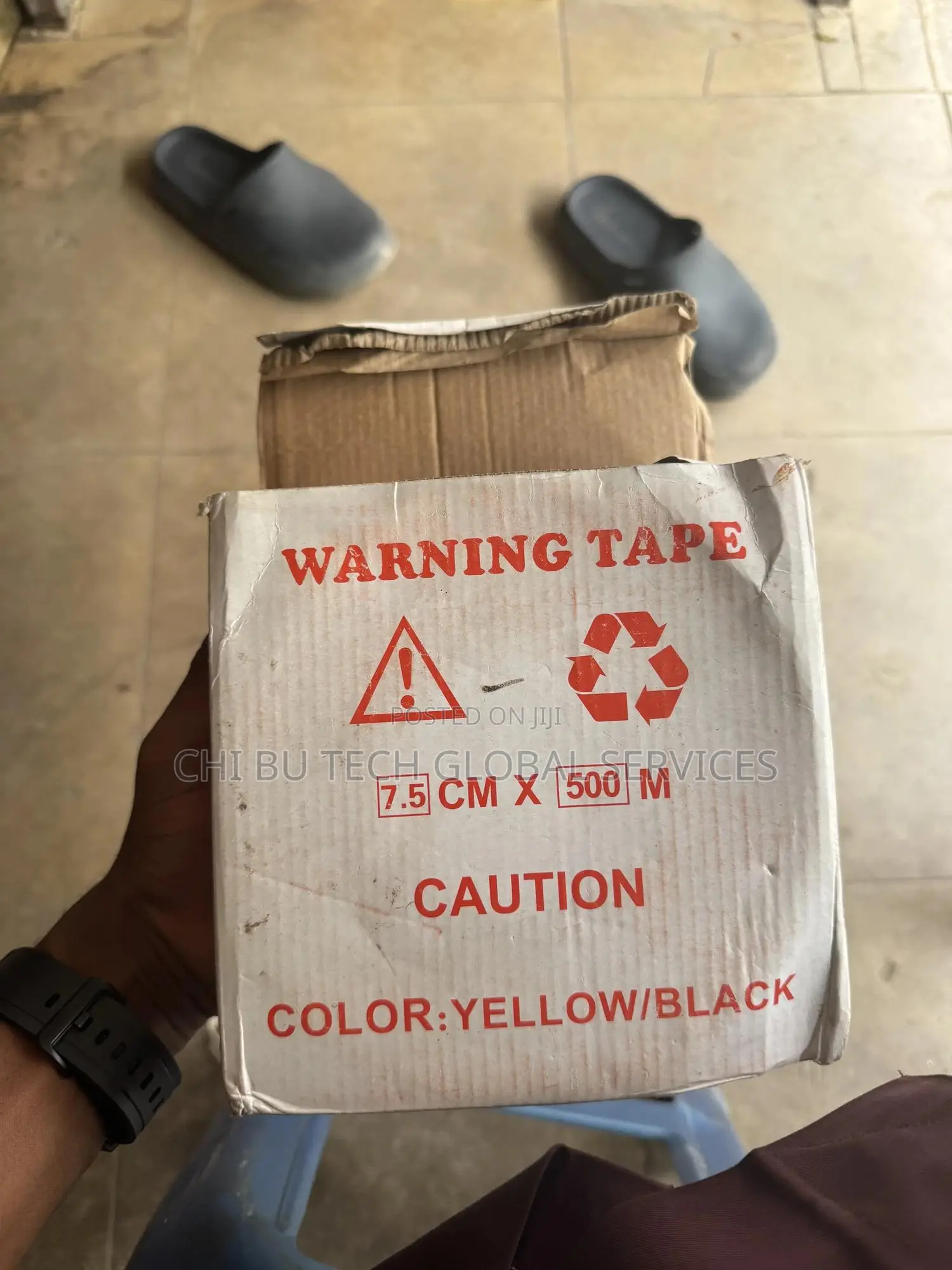 Caution Tape Also Known As Warning Tape Yellow And Black