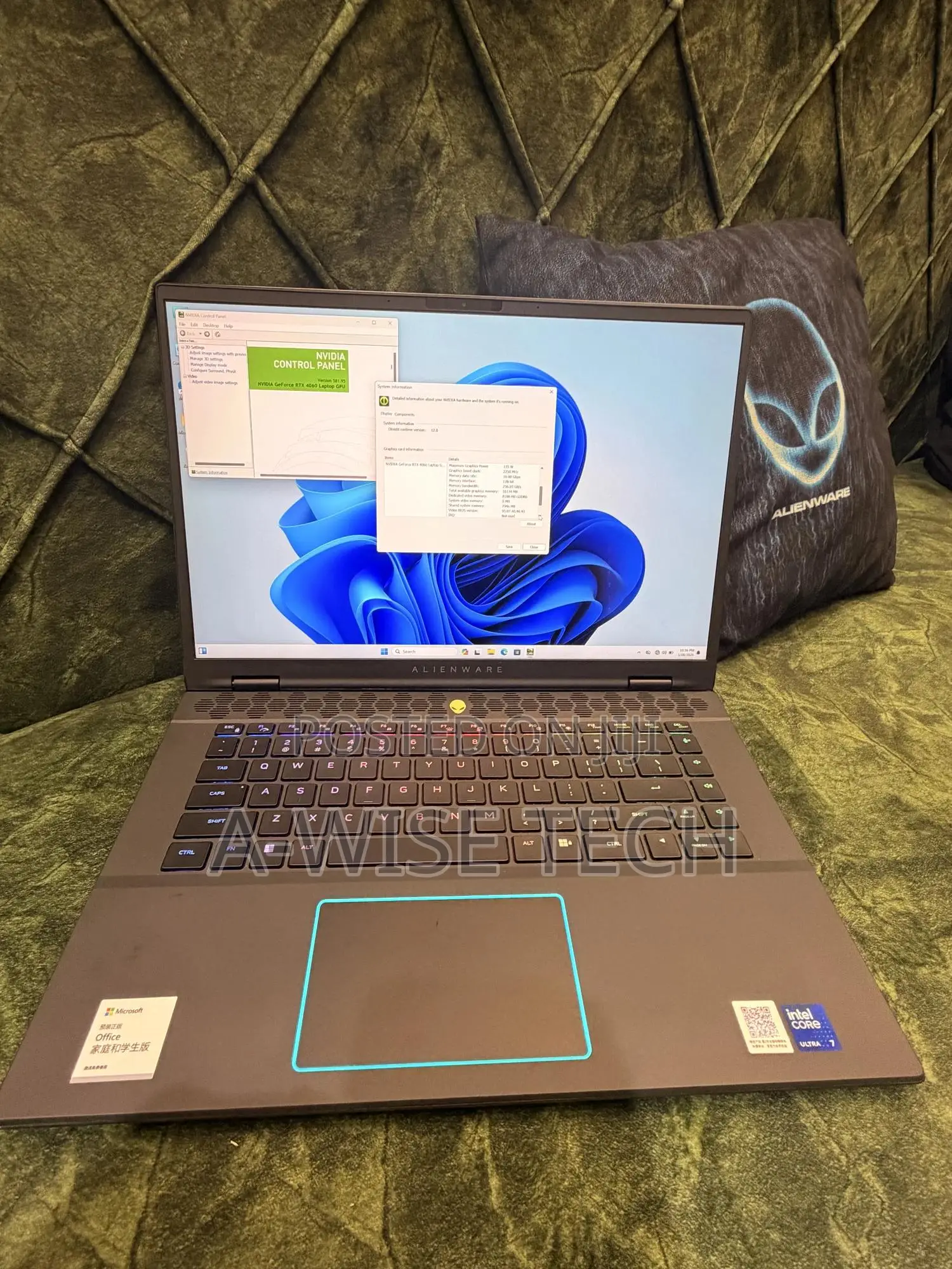 Laptop Dell Alienware M16 R2 16GB Intel Core Ultra 7 SSD 1T
