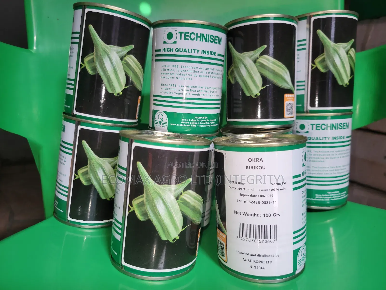 Kirikou Okra - Okro Seeds