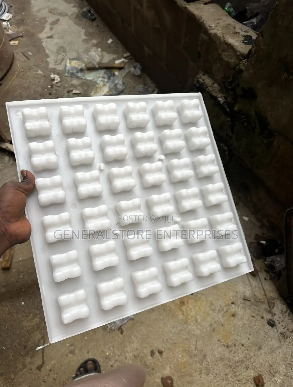20mm X 25mm X 40mm Concrete Biscuits Mould