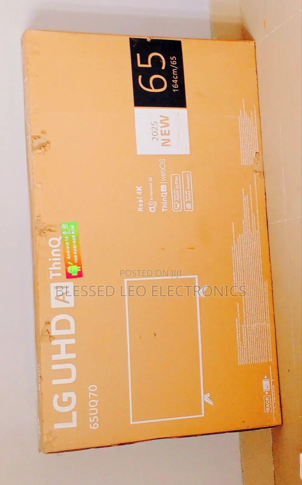 65 Inches Ultra Smart Lg Tv (Improved)