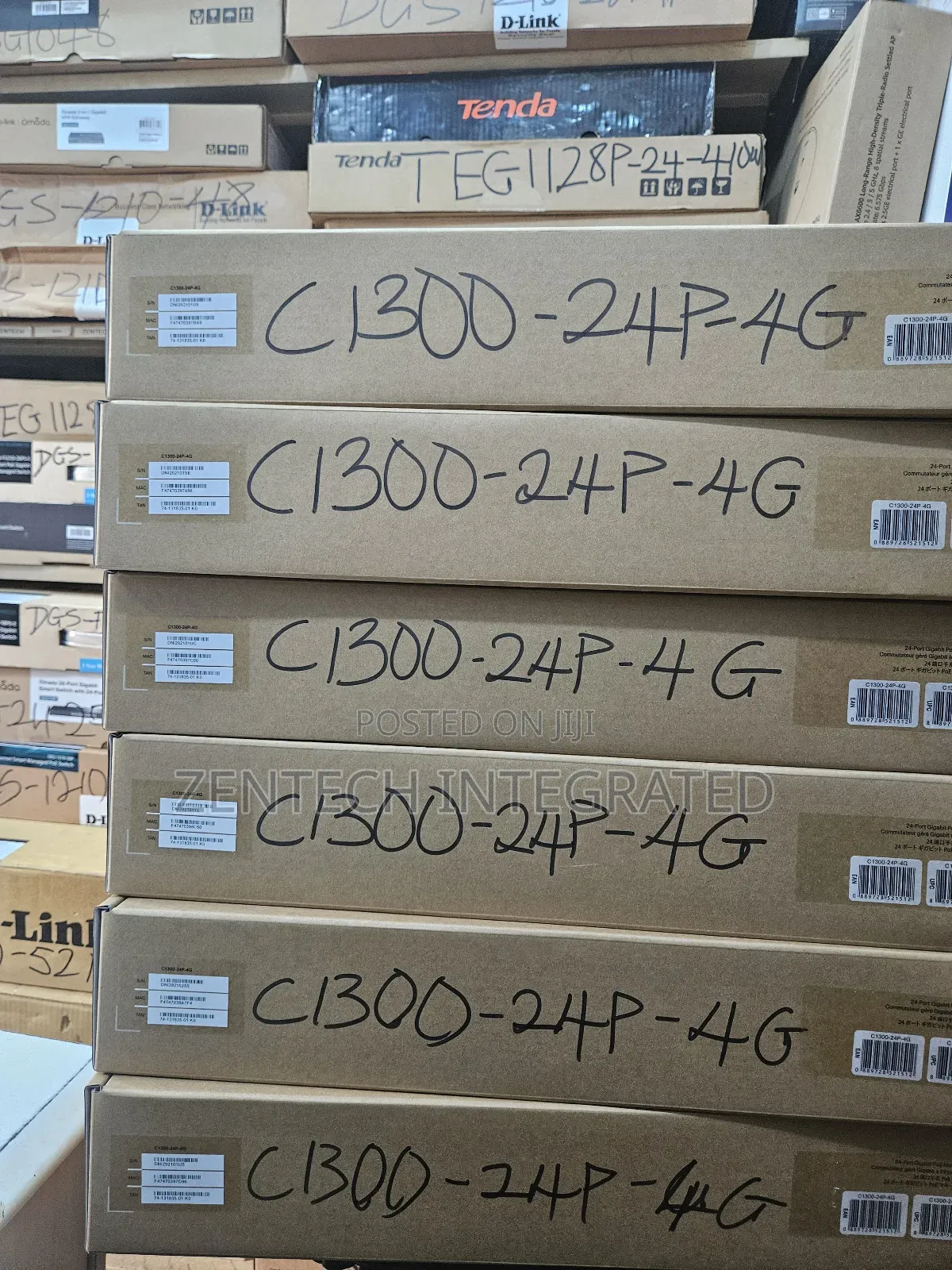 Cisco 24port Gigabit Poe Managed Switch With 2sfp ( C1300-24p-4g ) 