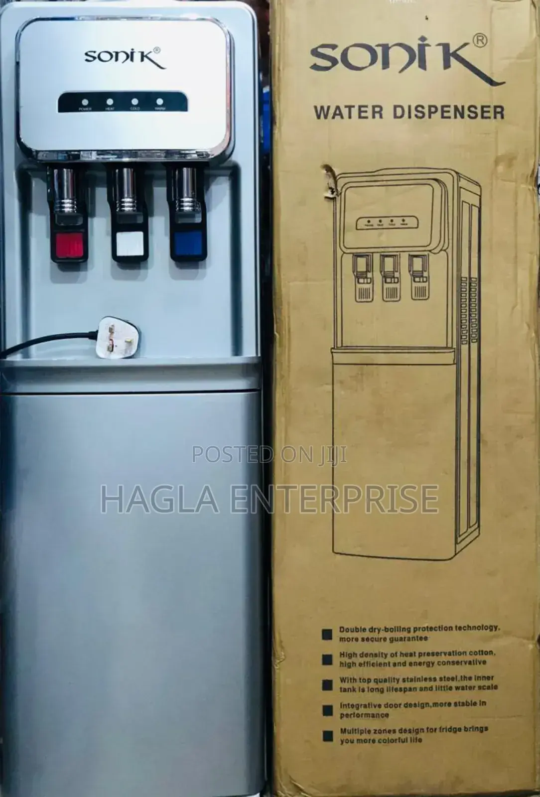 Sonik 3 Taps Water Dispenser