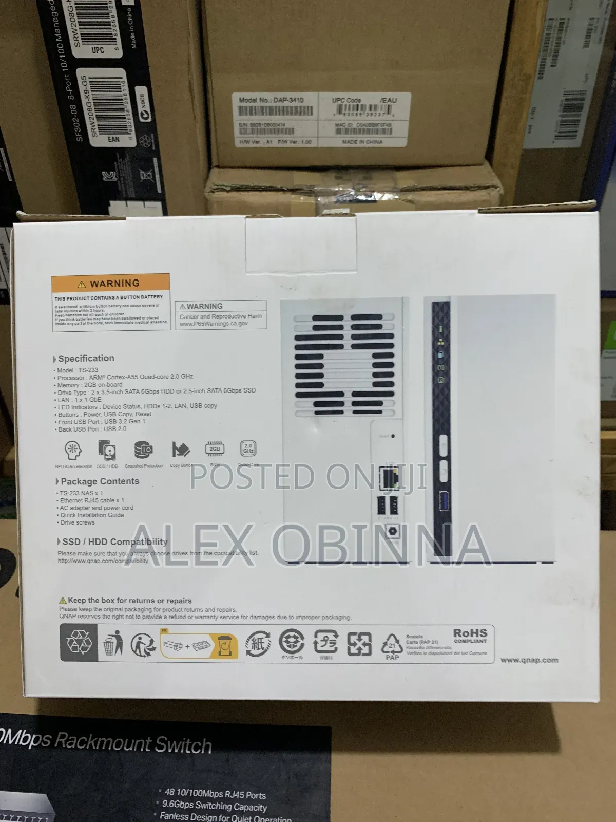 Qnap 2bay Nas Enclosure