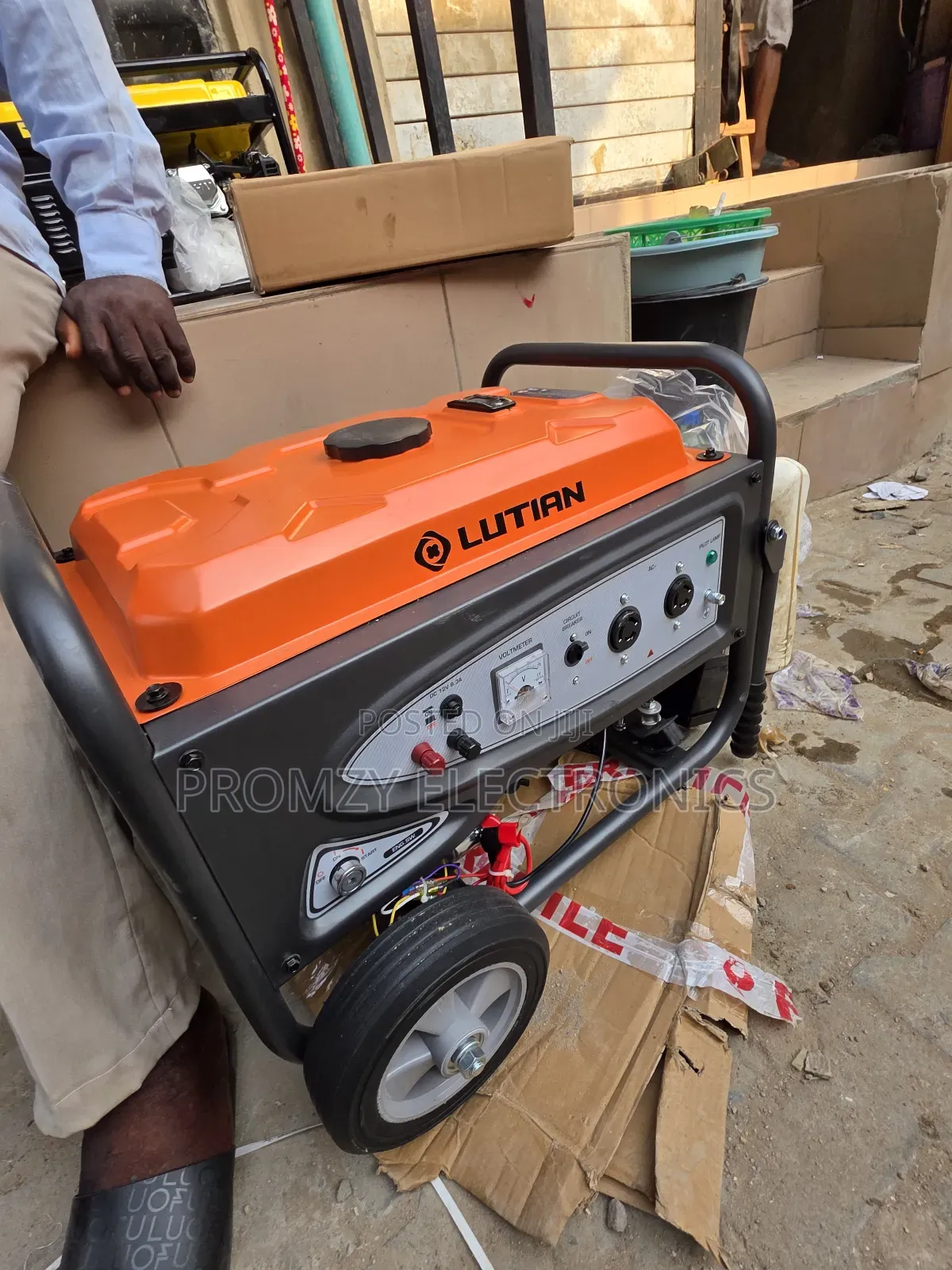 4.5kva Lutian Petrol Generator 100% Copper Coil Low Fuel Consumption
