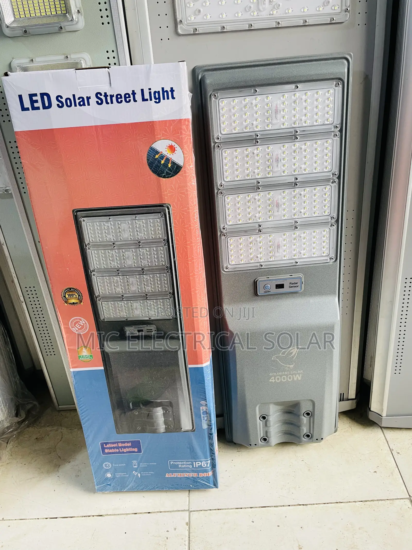 Solar Street Light 4000w