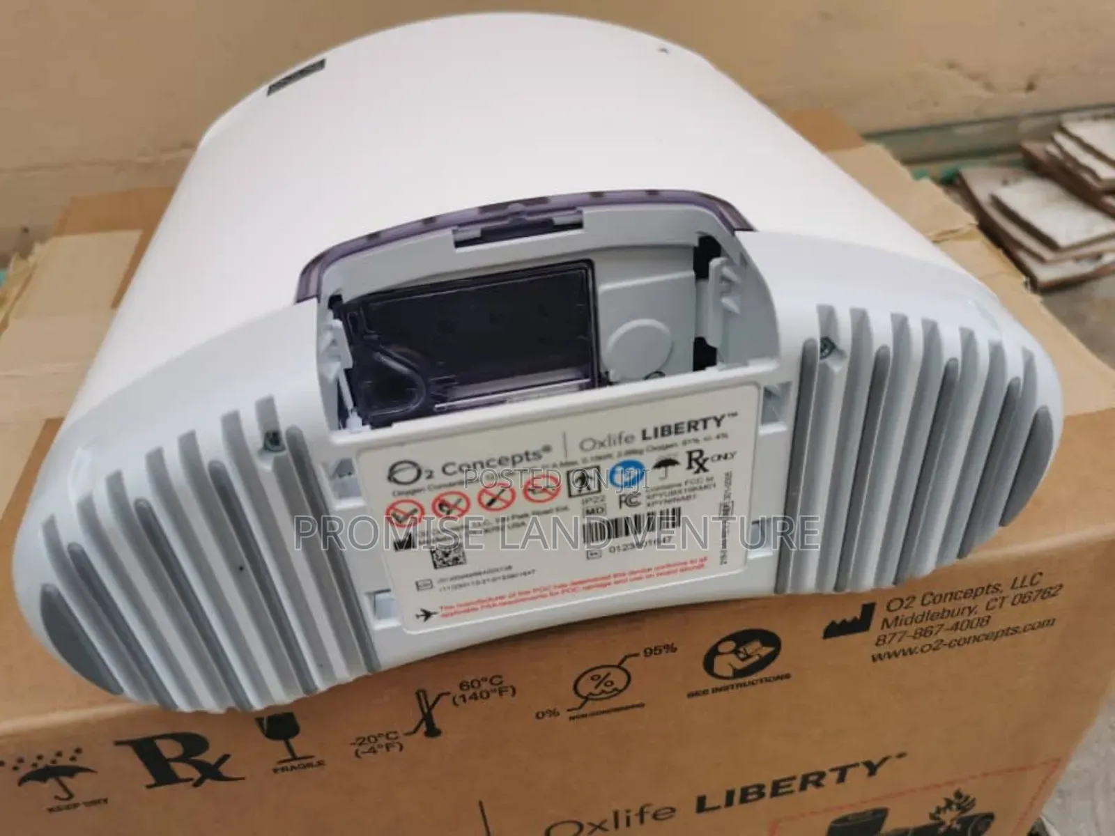 Oxlife Liberty Oxygen Concentrator With Battery Backup Airline Approv
