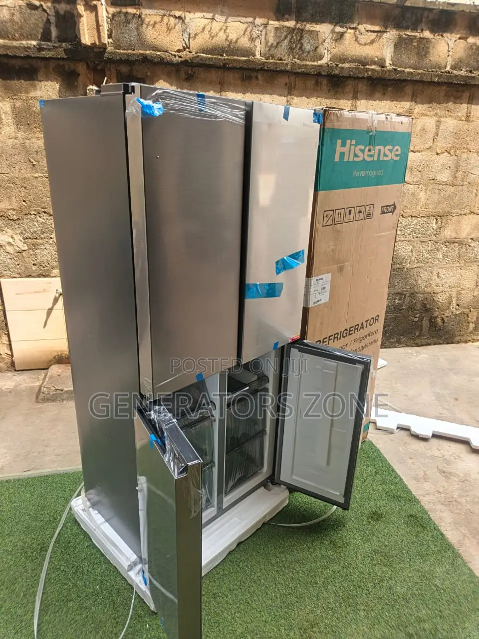 Hisense Ref-54ws 392l 4-Door Refrigerator With Generous Storage